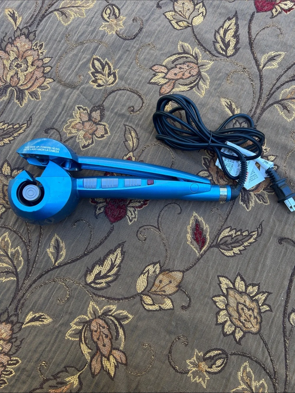 BaBylissPro Curling Iron Nano Hair Styler - Blue